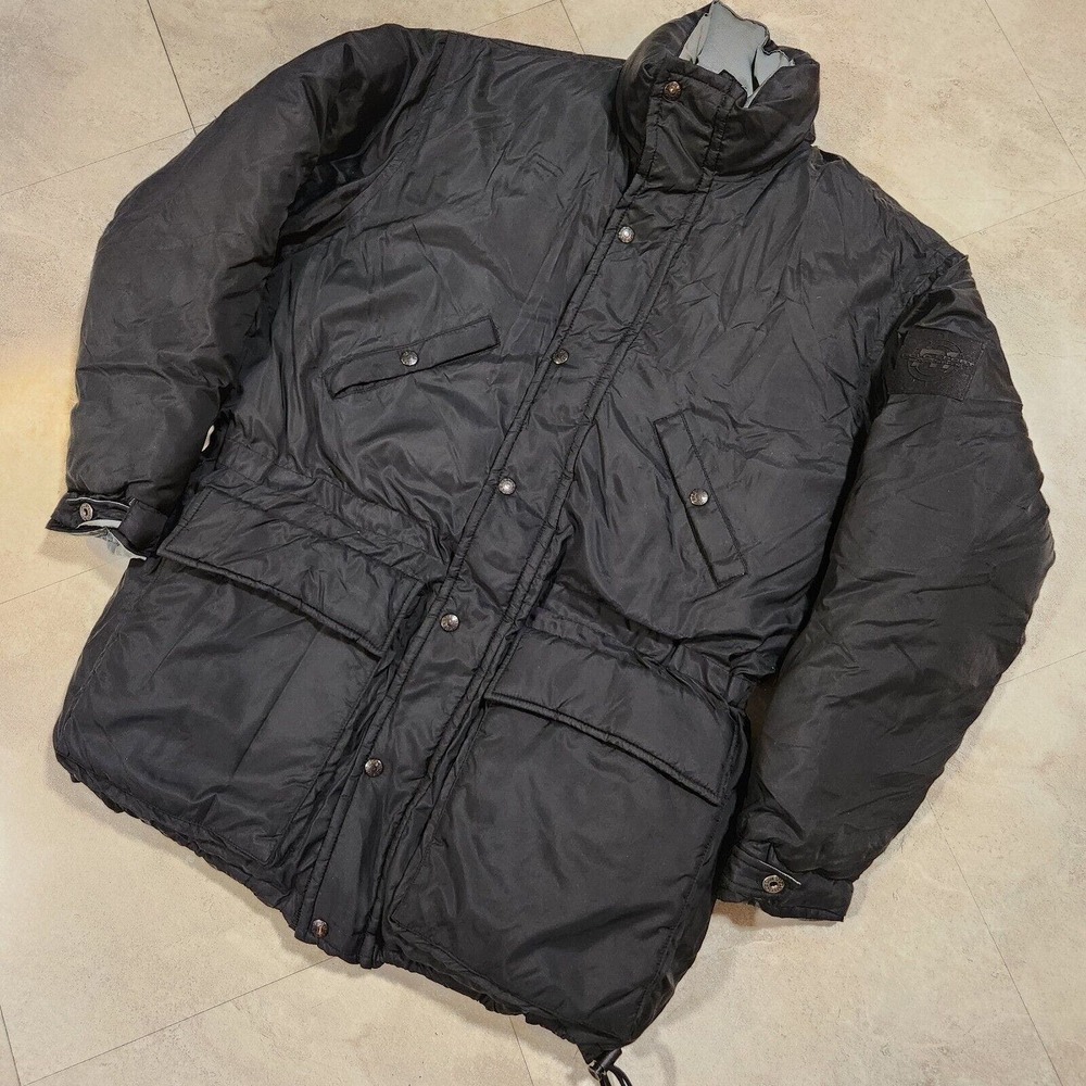 VTG Polo Sport Ralph Lauren Men M Medium R1 Racing Reversible Down Puffer Jacket